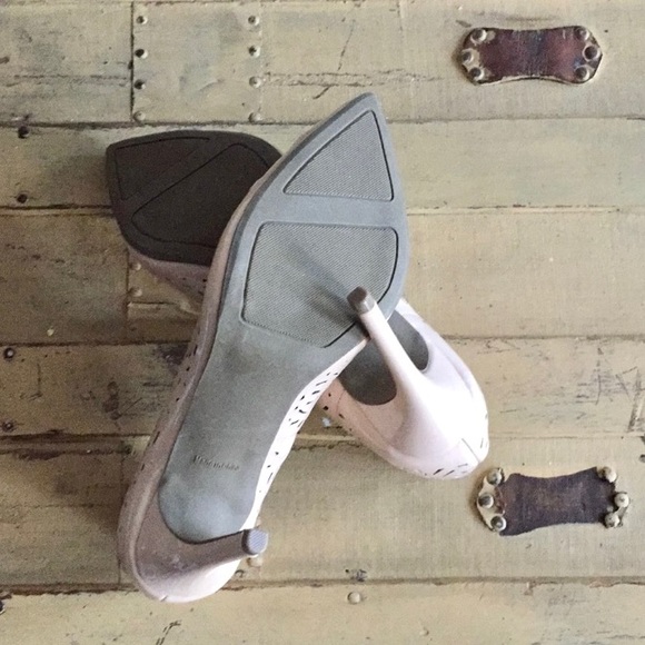 REPORT NUDE LEATH LASER CUT POINT HIGH HEELS 8.5 W - Picture 11 of 12